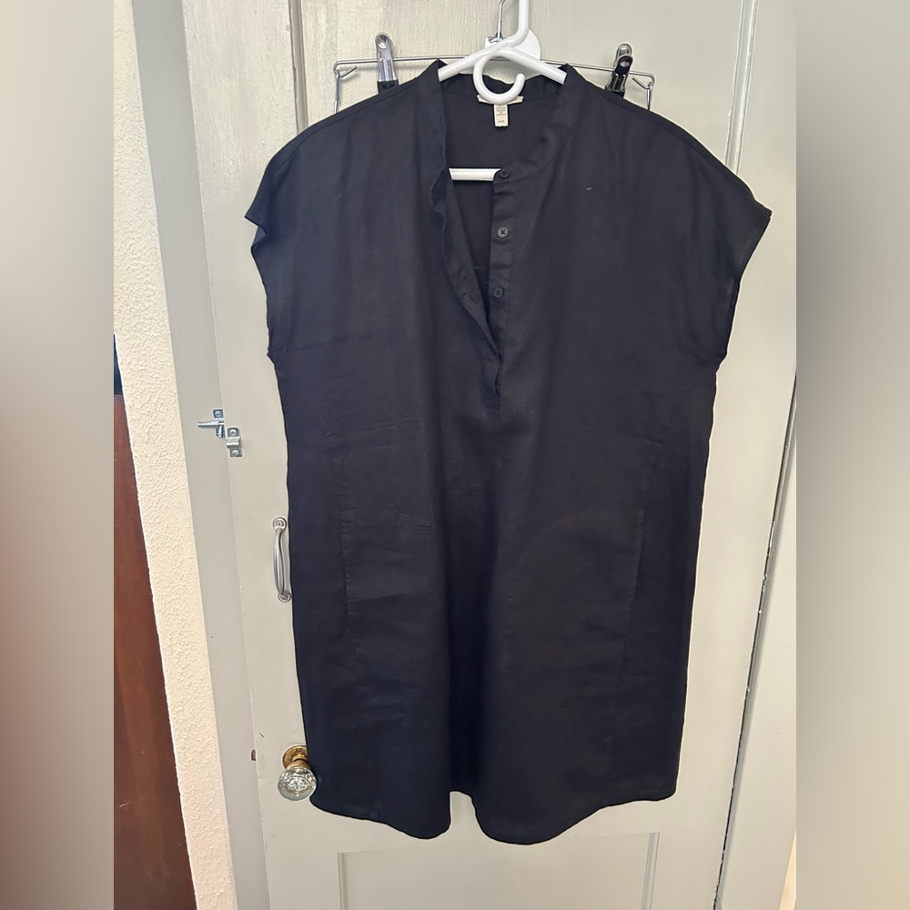 Eileen Fisher Black Tunic dress